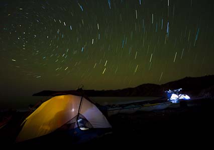 Star trails