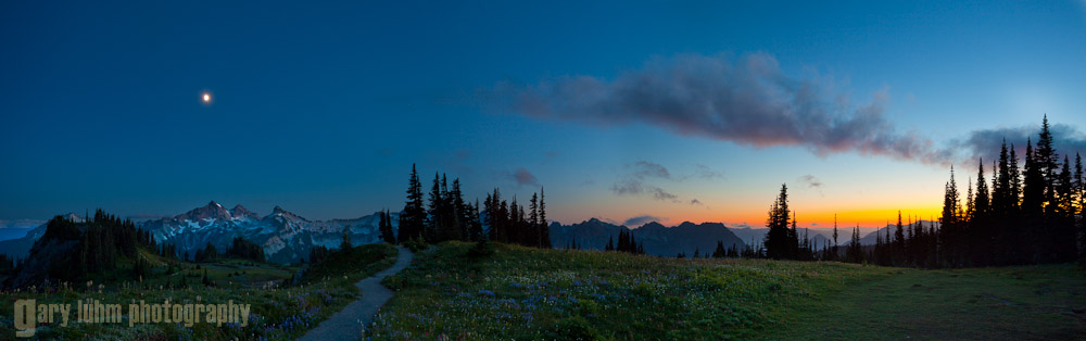 Mazama Ridge after Sunset