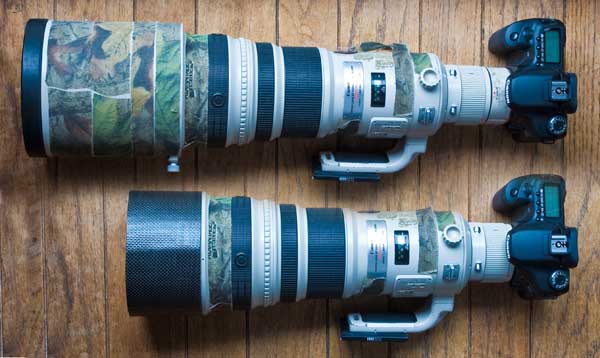 500mm f/4 hoods